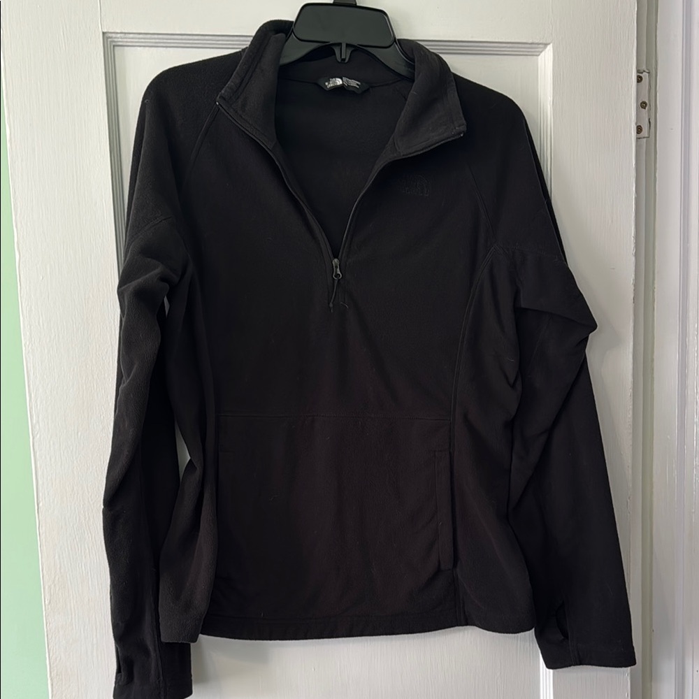 The North Face Black Quarter-Zip Pullover